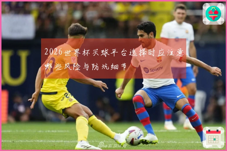 2026世界杯买球平台选择时应注意哪些风险与防坑细节